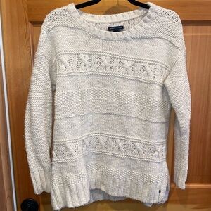Aerie Cream Knit Sweater